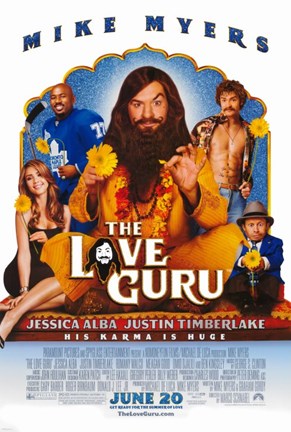 Framed Love Guru Print