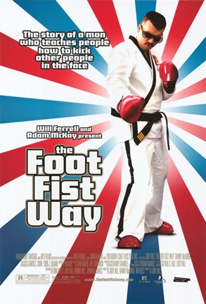 Framed Foot Fist Way Print