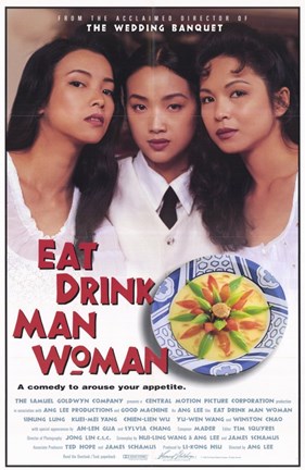 Framed Eat Drink Man Woman Print