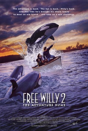 Framed Free Willy 2 The Adventure Home Print