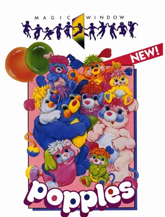 Framed Popples Print