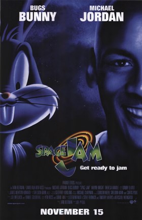 Framed Space Jam Print