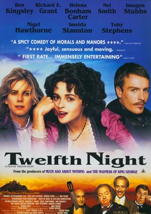 Framed Twelfth Night Helena Bonham Carter Print