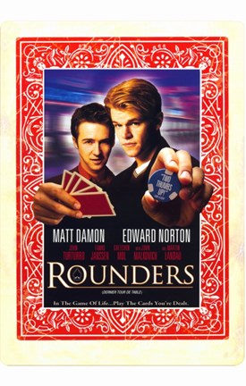 Framed Rounders - Cards Print