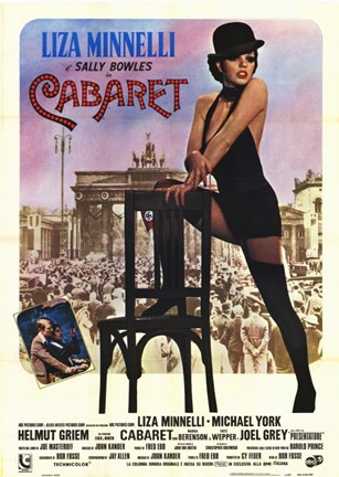 Framed Cabaret with Scene Print