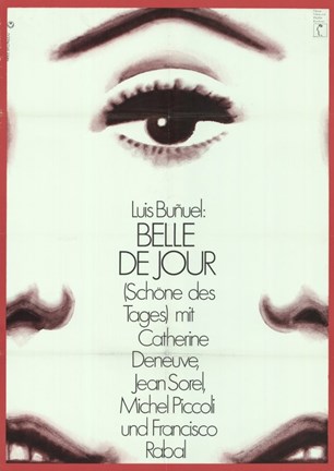 Framed Belle de Jour - face Print