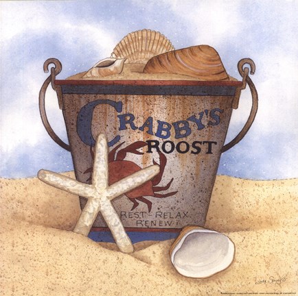 Framed Crabby&#39;s Roost Print