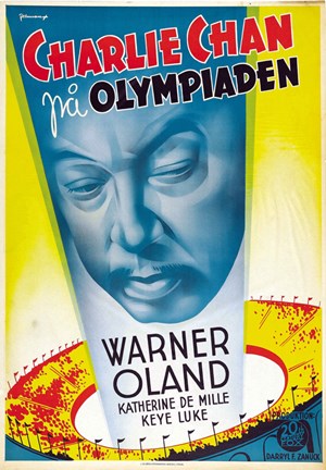 Framed Charlie Chan at the Olympics Print