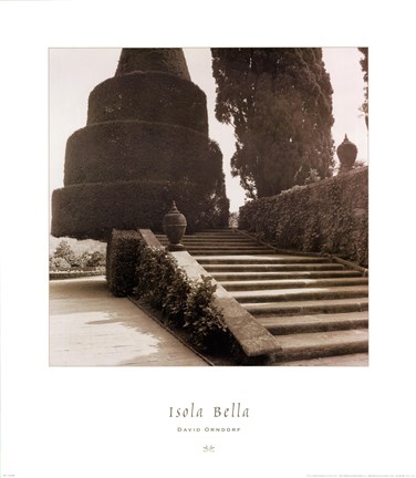 Framed Isola Bella Print
