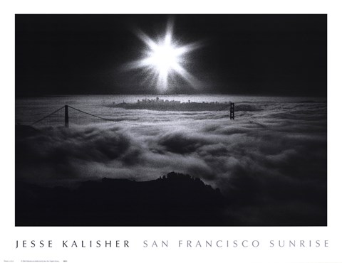 Framed San Francisco Sunrise Print