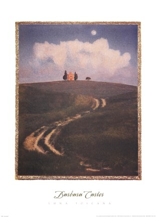 Framed Luna Toscana Print