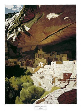 Framed Cliff Palace - Mesa Verde Print