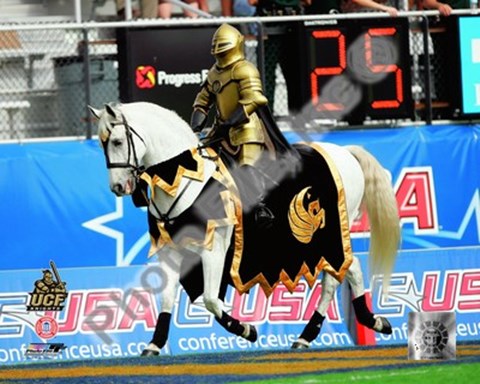 Framed University of Central Florida Knights Mascot 2007 Print