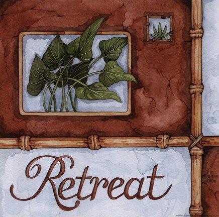 Framed Retreat Print