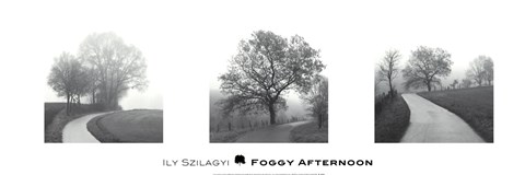 Framed Foggy Afternoon Print