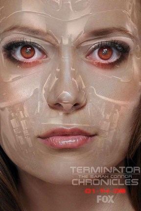 Framed Terminator: The Sarah Connor Chronicles - style AT Print