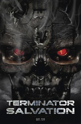 Framed Terminator: Salvation - style B Print