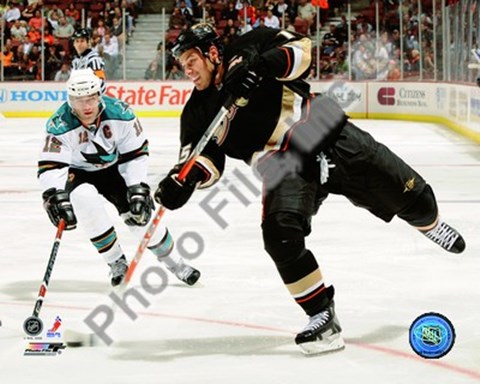 Framed Ryan Getzlaf 2008-09 Home Action Print