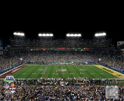 Framed Raymond James Stadium - Super Bowl XLIII - #1 Print