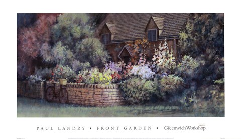 Framed Front Garden Print