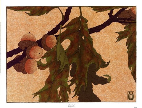 Framed Pin Oak Print