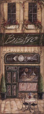 Framed Bistro Print