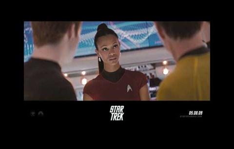 Framed Star Trek XI - style S Print