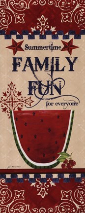 Framed Family Fun Print