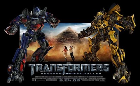 Framed Transformers 2: Revenge of the Fallen - style D Print