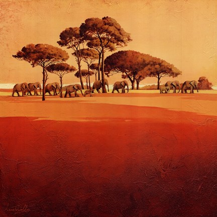 Framed Red Desert Print