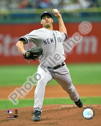 Andy Pettitte 2009 Pitching Action Poster by Unknown at