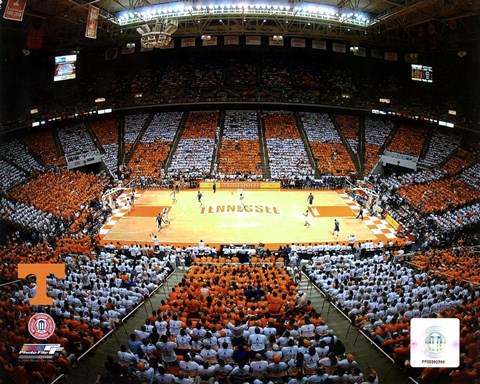 Framed Thompson Bolling Arena - Univer. of Tennessee Print