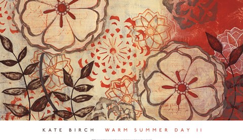 Framed Warm Summer Day II Print