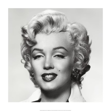 Framed Monroe Portrait Print