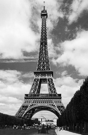 Framed La Tour Eiffel, Paris Print