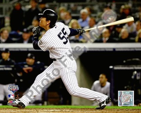 Hideki Matsui Game 2 of the 2009 World Series Home Run (#7) Poster