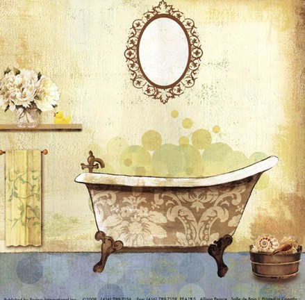 Framed Salle De Bain I Print