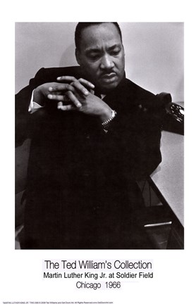 Framed Martin Luther King Print