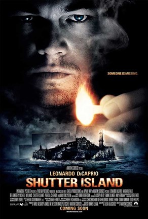 Framed Shutter Island - style D Print