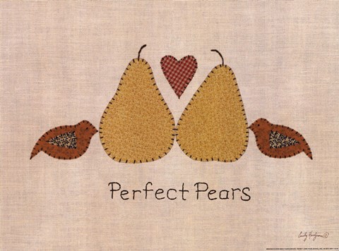 Framed Perfect Pears Print