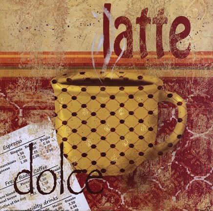 Framed Dolce Latte Print