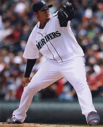 Felix Hernandez 2010 Action Poster by Unknown at