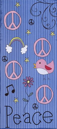 Framed Peace - Girlie Print