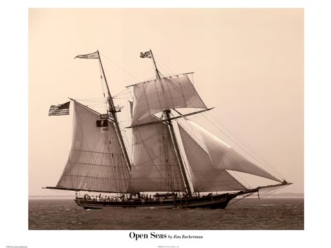 Framed Open Seas Print