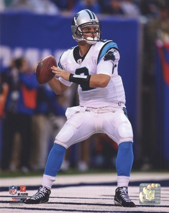 Framed Jimmy Clausen 2010 Action Print