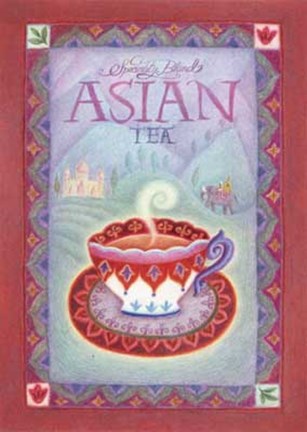 Framed Asian Tea Print