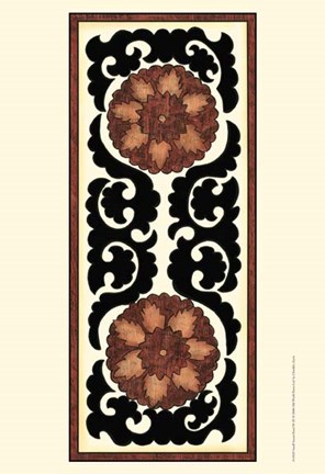 Framed Small Suzani Panel III (P) Print