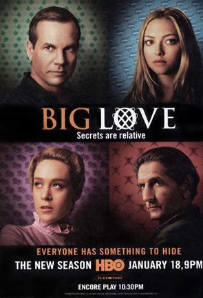 Framed Big Love Cast Print