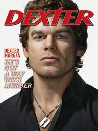 Framed Dexter Out He&#39;s Got a Way with Murder Print
