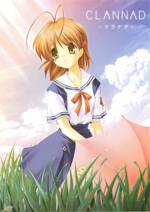 Framed Clannad Nagisa Print